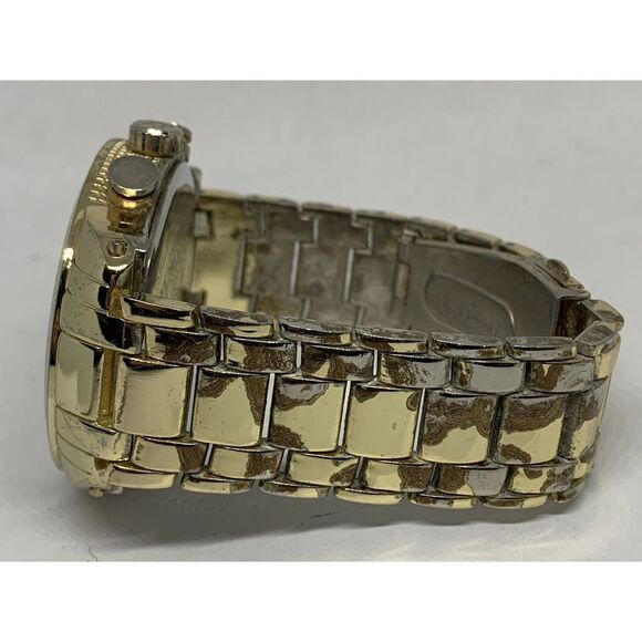 Vince Camuto VC1122GP Men's Stainless Steel Analog Black Dial Quartz Watch HK746 - Picture 8 of 11